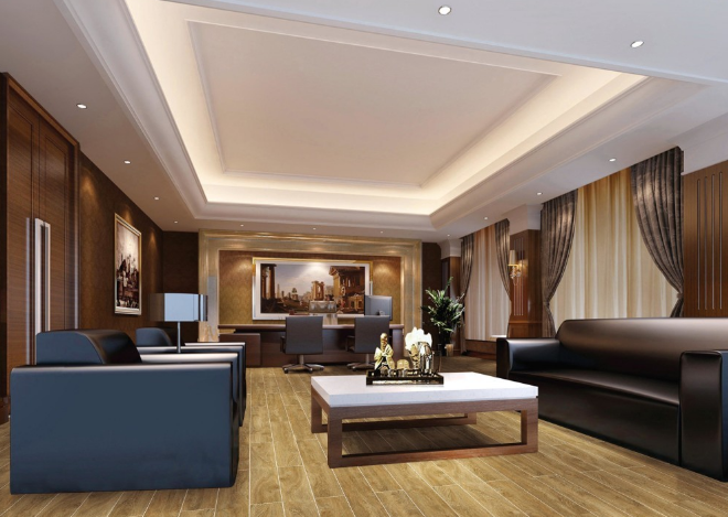 上海办公室装修设计中刨花板的优势及应用