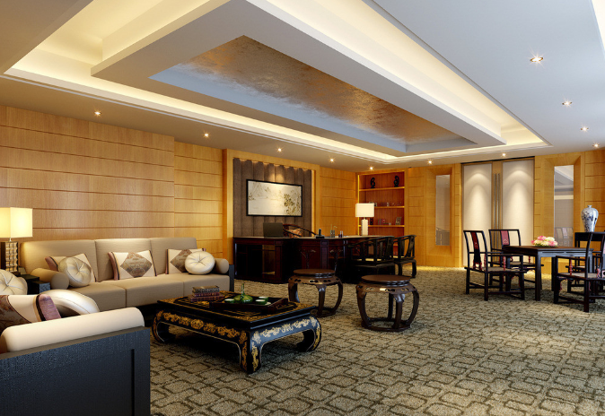 铝格栅吊顶在上海办公室装修设计中的不可或缺性