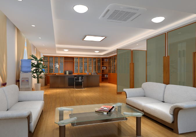 硅钙板吊顶在上海办公室装修设计中的应用与效果分析
