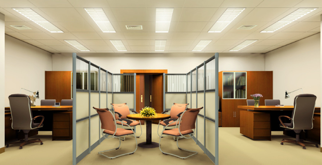 上海办公室装修设计中亚克力板应用的必要性