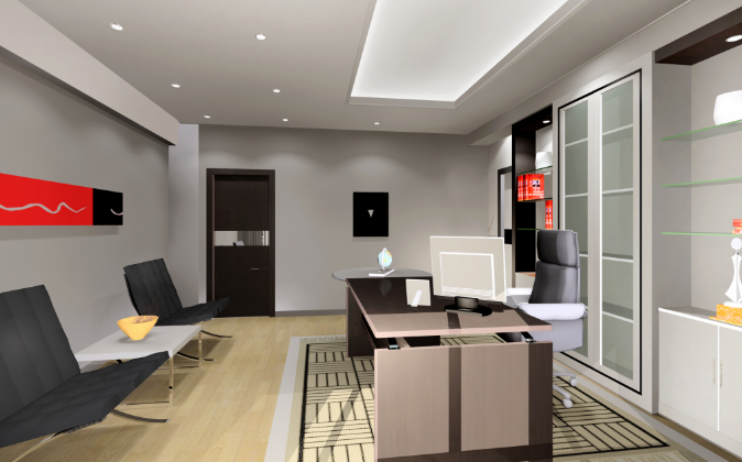 亚克力板在上海办公室装修设计中的应用与效果分析