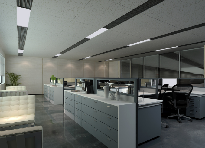 办公室装修设计：石塑地板的卓越效果与选择