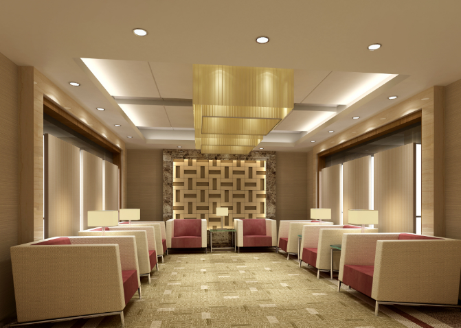 上海办公室装修设计中的无纺布色彩选择