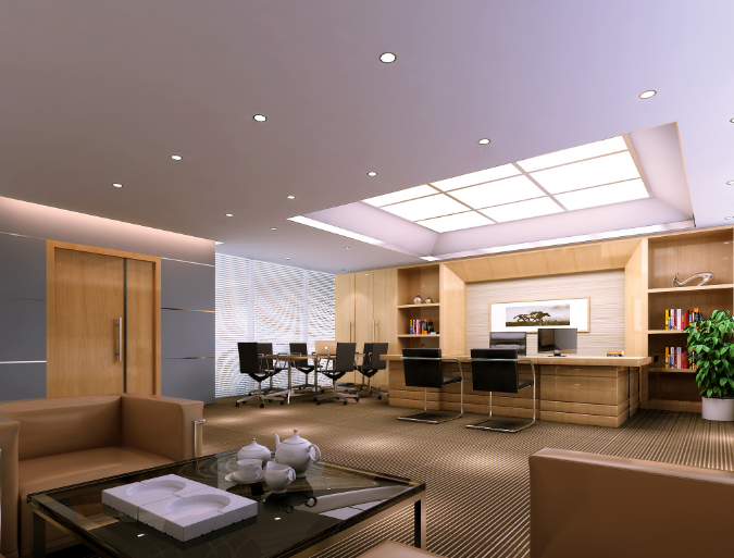 灰色纺布在上海办公室装修设计中的韵味与魅力