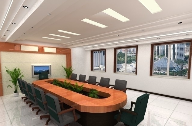 办公室装修设计实木复合防盗门之色彩选择