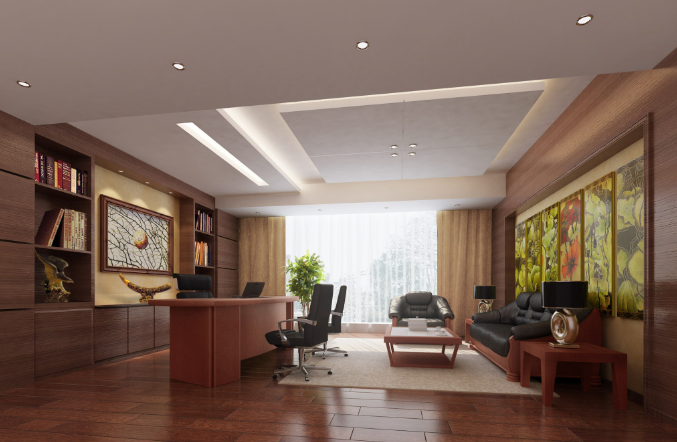 灰色调：办公室装修设计的静谧之美