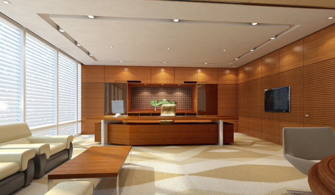 蓝色在办公室装修设计中的重要性及其影响