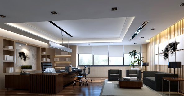 珊瑚色窗帘在办公室装修设计中的美学价值与实际影响