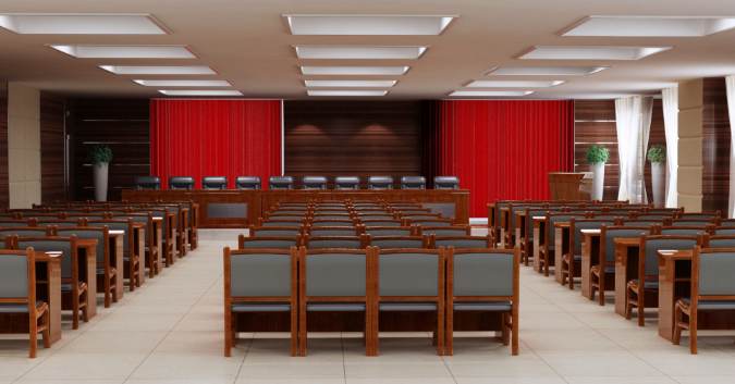 青绿色办公桌在办公室装修设计中是否好看