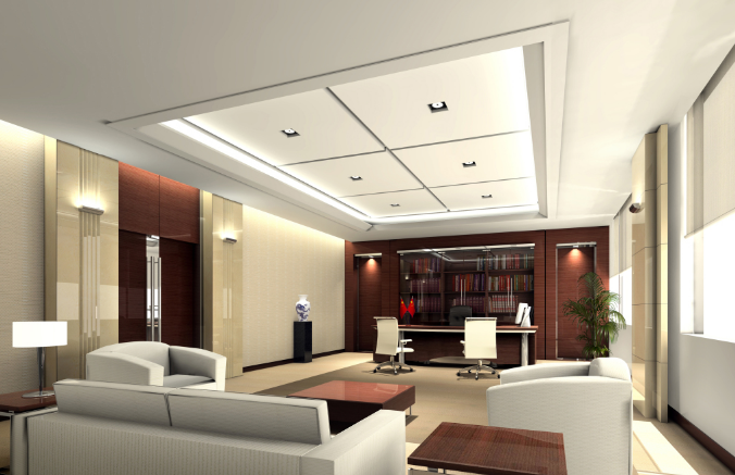 办公室装修设计选择什么颜色的柔性地板