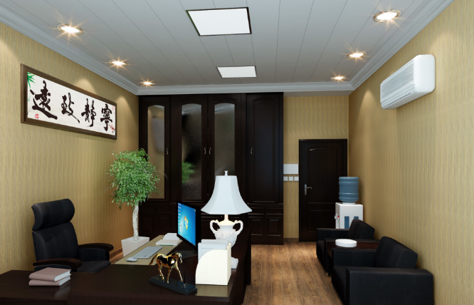 矩形储物格在上海办公室装修设计中的效果分析