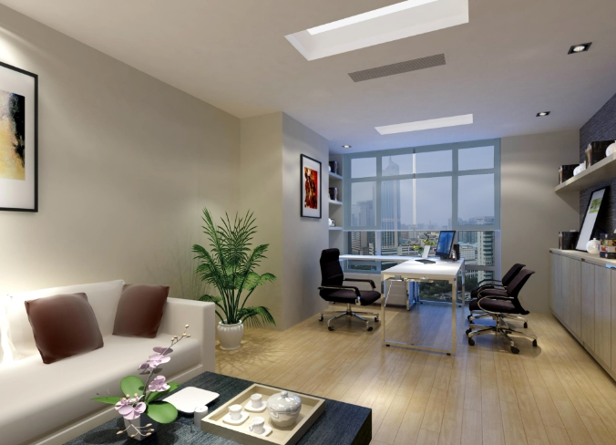 轨道灯在上海办公室装修设计中的实践与影响