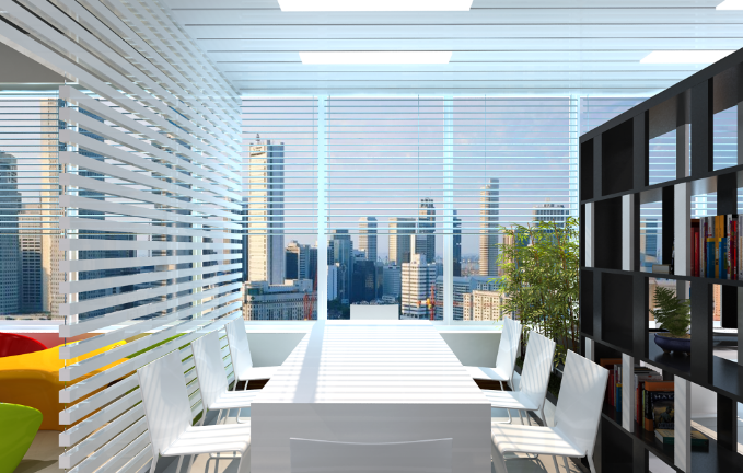 轨道灯在上海办公室装修设计中的实际应用