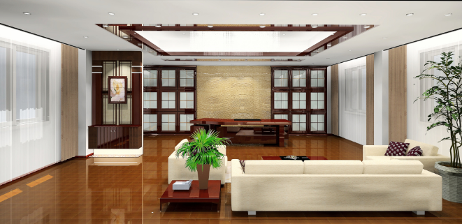 上海办公室装修设计中实木门的应用与价值探讨