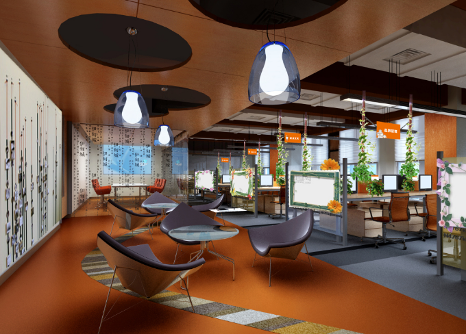 米白色羊毛地毯在办公室装修设计中的效果分析