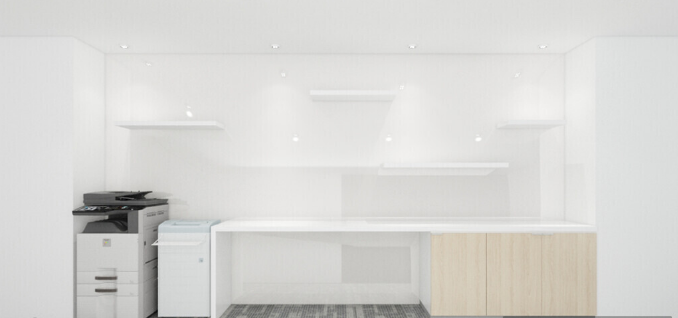 橙色地板砖在办公室装修设计中的创新应用