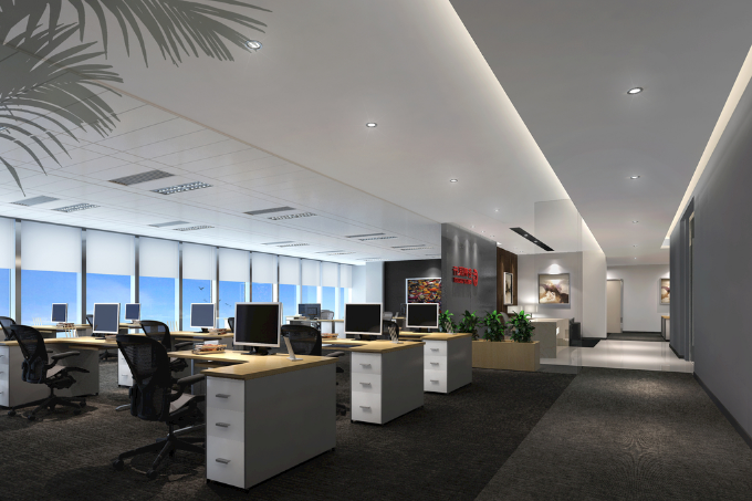 上海办公室装修设计：探索艺术吊顶的最佳色彩选择