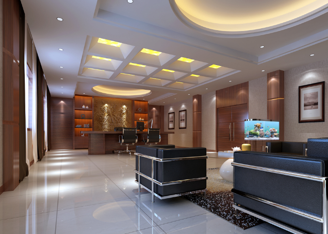 上海办公室装修设计中红色搭配什么颜色好看