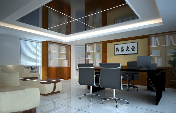 董事长办公室装修如何选择书架