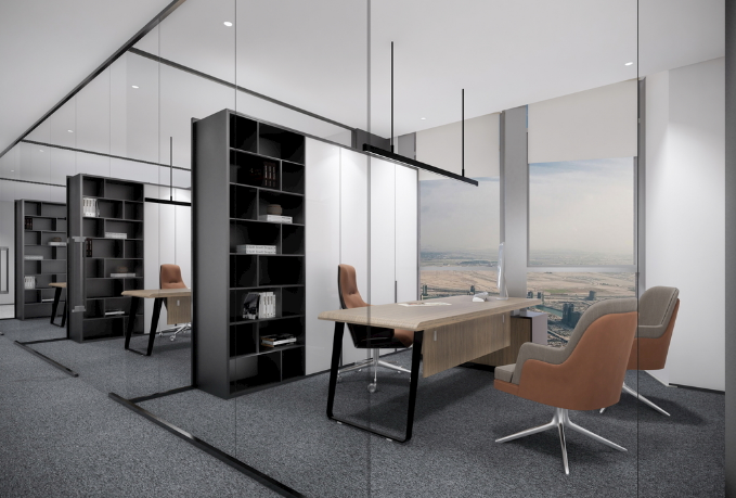 上海办公室装修设计如何铺设地毯