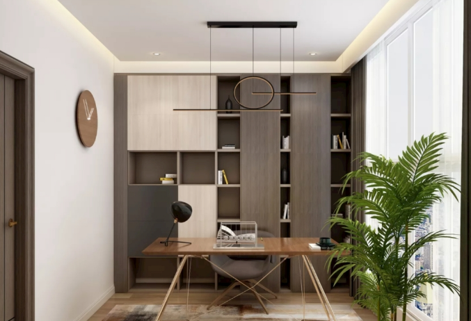 百叶窗帘在上海办公室装修设计中的功能