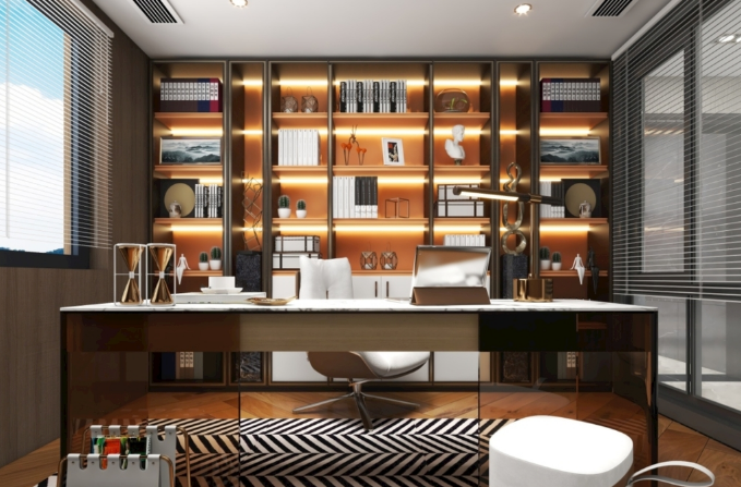 百叶窗帘在上海办公室装修设计中的美学价值