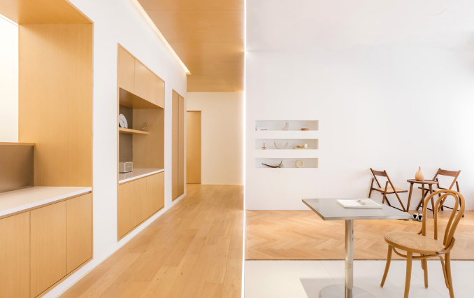 办公室装修设计:茶水间柜子的重要性