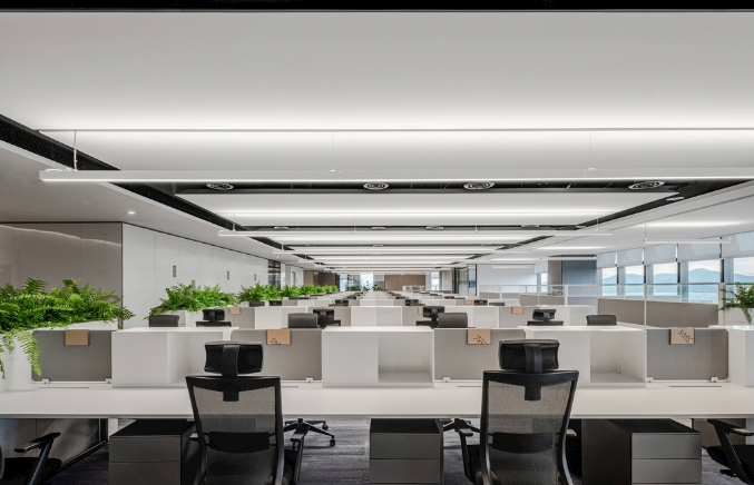 上海办公室装修设计选择科技风的优势