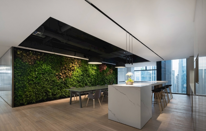 科技风办公室装修设计如何选择家具