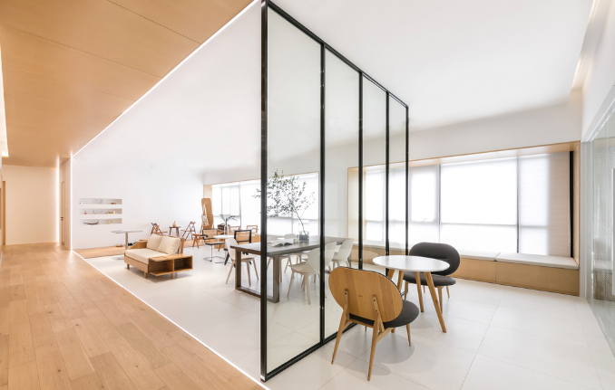 绿色环保风办公室装修设计如何选择家具