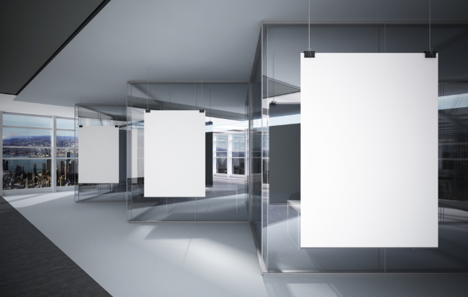 上海办公室装修设计中，白色作为点缀的无限魅力