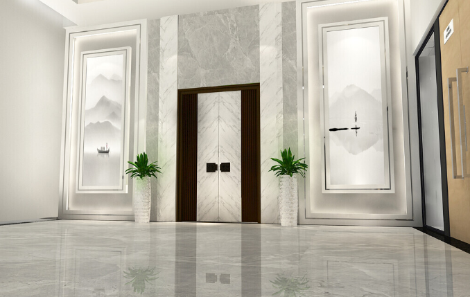 办公室装修设计使用通体砖的优点