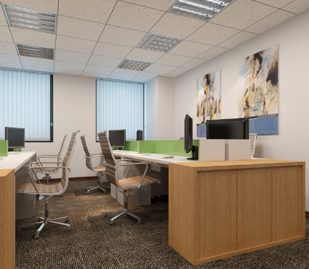 办公室装修设计中仿古砖的运用与思考