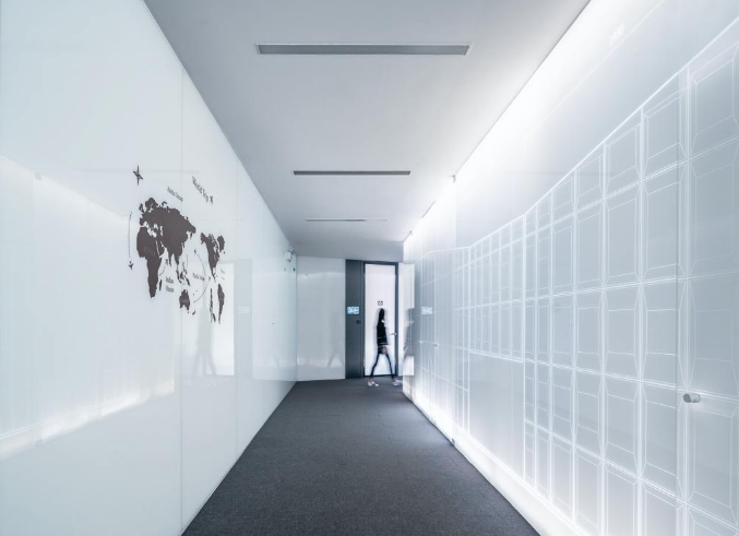 上海办公室装修走廊如何选择颜色搭配