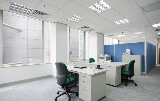 蓝色在办公室装修设计中的作用