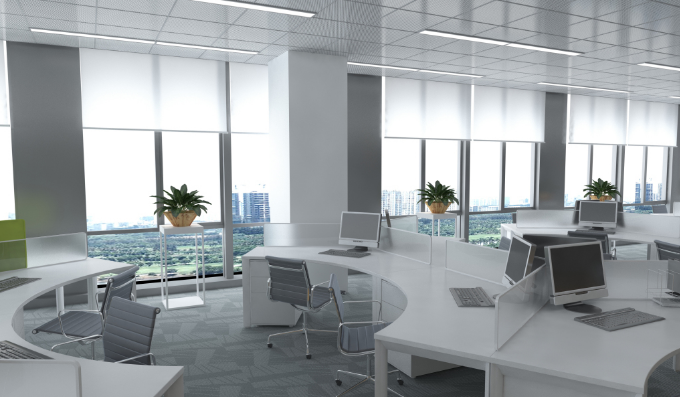 办公室装修设计选择灰色大班椅的优点