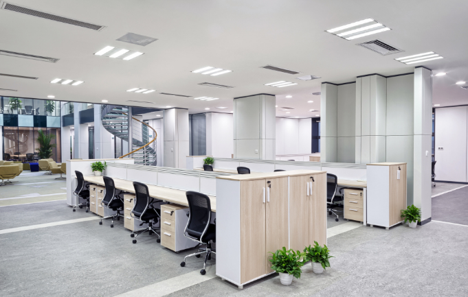 柜子在上海办公室装修设计中的作用