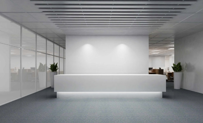 办公室装修设计：前台如何确定材质