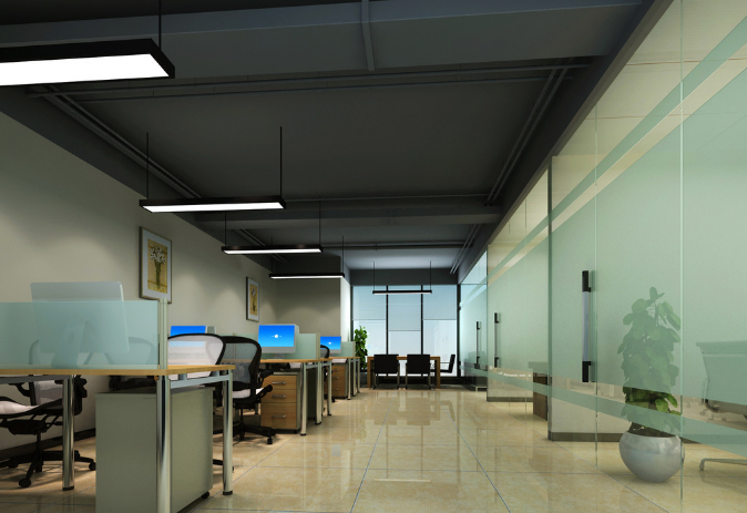 垂直帘在上海办公室装修中的运用