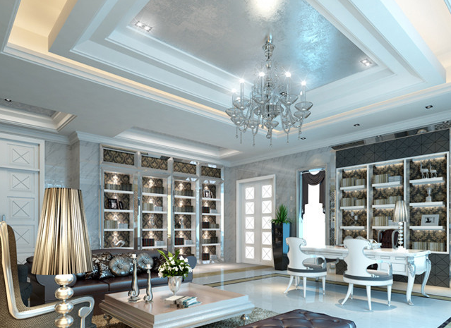 上海办公室装修设计如何选择多头艺术灯