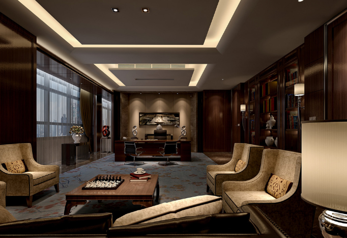 上海办公室装修设计：平安树成新宠，助力职场风水升级！