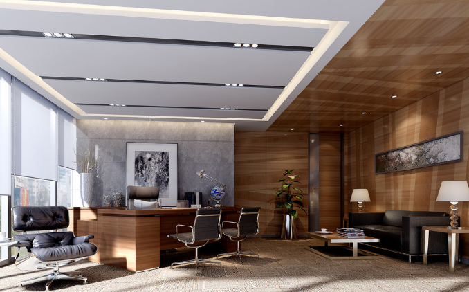 上海办公室装修设计：雏菊摆放的艺术与讲究