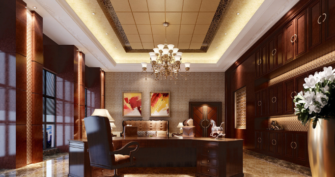 办公室装修设计是否需要藤桌