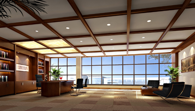 上海办公室装修设计：抛光砖的巧妙运用