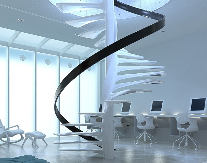 办公室装修设计选择免漆门的优势