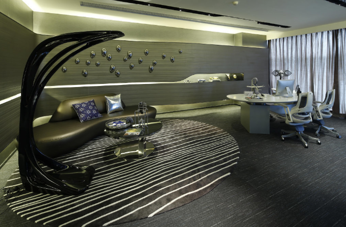 上海办公室装修设计：揭秘钛合金门品牌之选