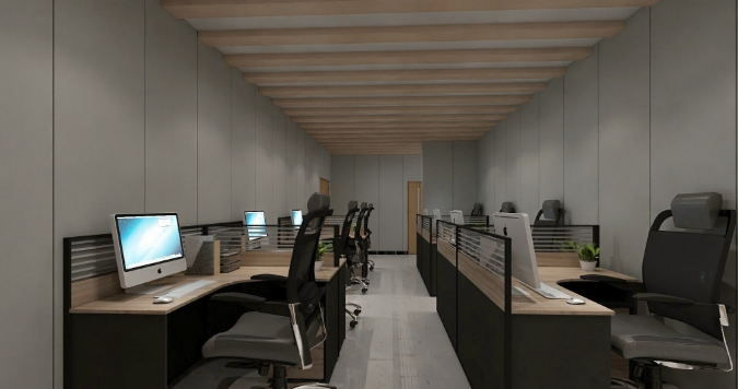 上海办公室装修设计：揭秘屏风设计的选择与魅力