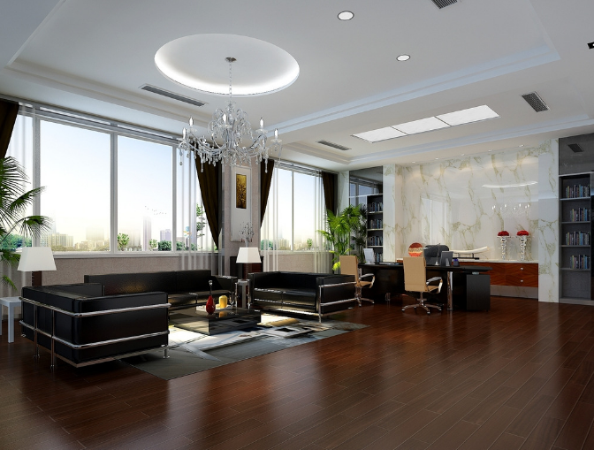 上海办公室装修设计如何选择玻璃屏风