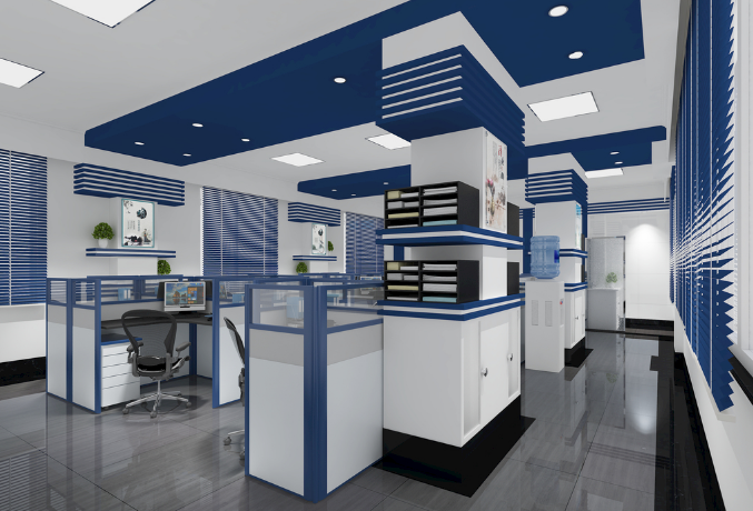 科技行业办公室装修设计:黑色家具如何助力打造酷炫职场空间?