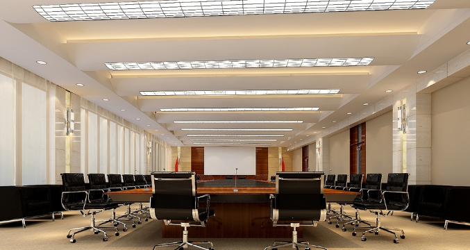 办公室装修设计:选对矩形办公桌颜色,秒变高效办公达人!